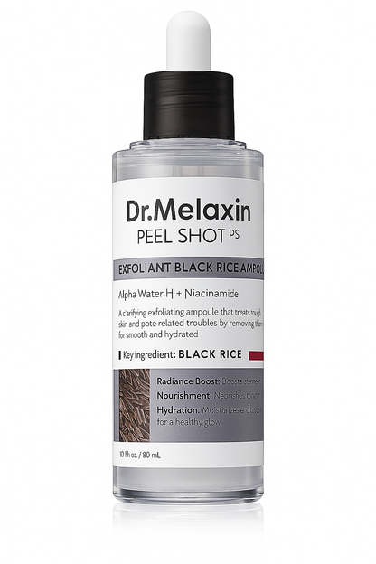 Dr. Melaxin Rice Exfoliating Serum Facial Moisturizing Soften Serum Blackhead Removal Hydrating Pore Shrinking Korean Skin Care
