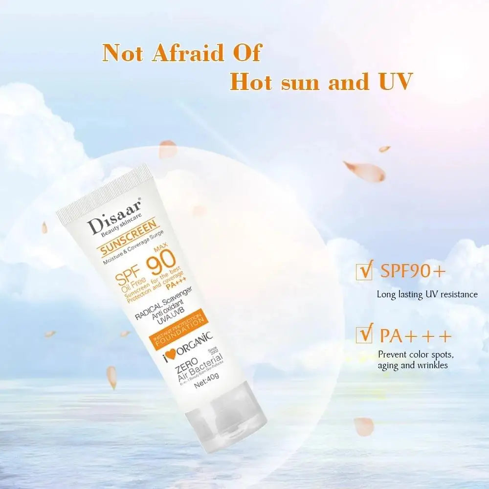 SPF 90 Sunblock Skin Protective Cream Anti-Aging Oil-control Moisturizing Skin Care