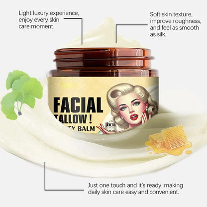 Whipped Grass Fed Beef Tallow And Honey Balm Moisturizer