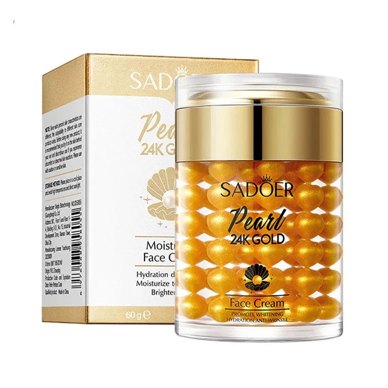 24K Golden Pearl Collagen Facial Cream
