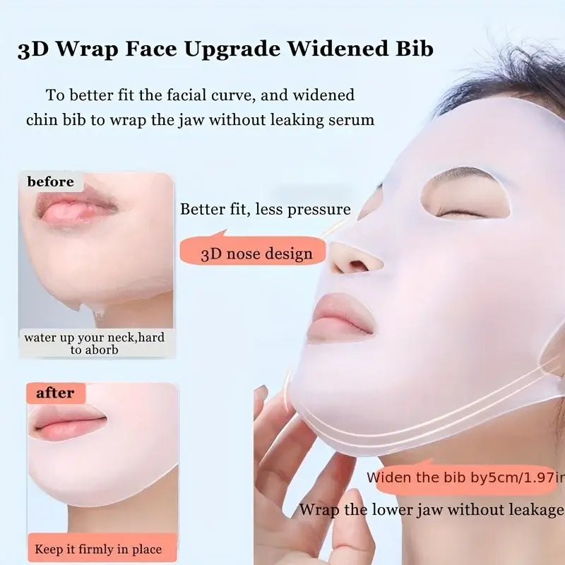 silicone facial mask cover
