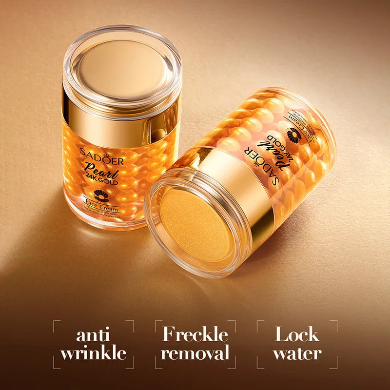 24K Golden Pearl Collagen Facial Cream