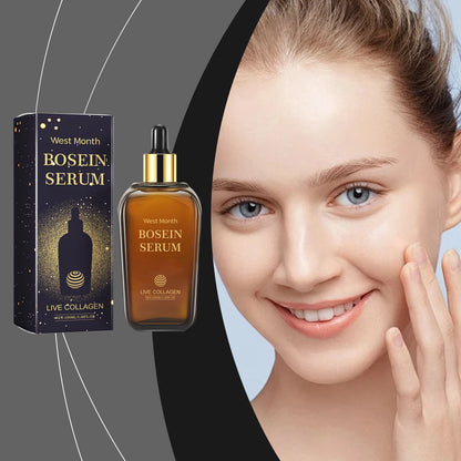 Korean Collagen Anti-Wrinkle Essence Firming Fade Fine Lines Face Tighten Whitening Sagging Moisturizer (Instant Effect)